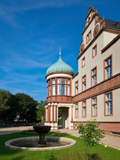 Brunnenanlage am Schloss in Darmstadt